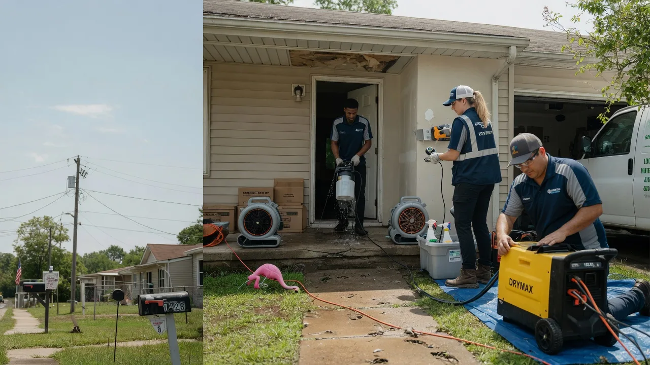 Storm Damage Water Removal in Blairstown, IA near me
